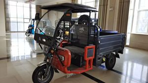 Triciclo Eléctrico de 3 Ruedas y 4 Pasajeros, Estilo 2025, 1000W, Carrocería Abierta, para <span class=keywords><strong>Taxi</strong></span>, a Bajo Precio - Product Image 5