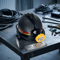 Linterna frontal portátil para minero de carbón, luz Led para casco de minería, 15000Lux, gran oferta