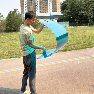 Plaques <span class=keywords><strong>de</strong></span> toiture en <span class=keywords><strong>polycarbonate</strong></span> co-extrudé modernes, faciles à découper et à installer, pour panneaux <span class=keywords><strong>de</strong></span> serre, protection UV, conception durable - Product Image 4