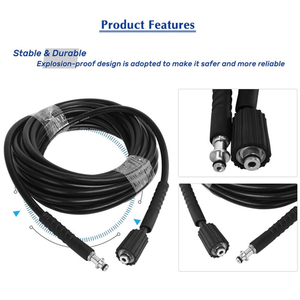Tuyau d'arrosage à haute pression, 5/6/8/10 mètres, 160 bars, 2320 PSI, tube d'extension, pour le nettoyage de la <span class=keywords><strong>voiture</strong></span> - Product Image 4