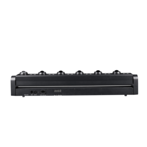 LED occhi di nozze prestazioni RGBW Laser scansione fascio di luce striscia 6 + 6 fasci colorante testa scuotente atmosfera fase mobile DMX512 - Product Image 5