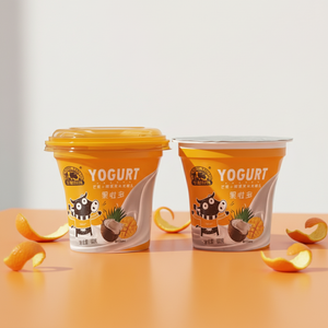 Vaso <span class=keywords><strong>de</strong></span> Yogur Termoformado <span class=keywords><strong>de</strong></span> PP Desechable con Sello <span class=keywords><strong>de</strong></span> Papel <span class=keywords><strong>de</strong></span> Aluminio, Envases <span class=keywords><strong>de</strong></span> Yogur <span class=keywords><strong>de</strong></span> Plástico con Impresión Personalizada - Product Image 1