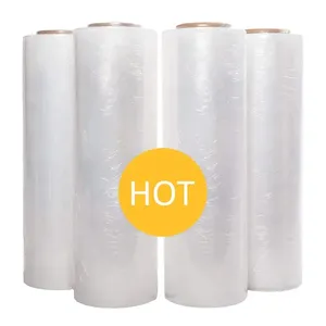 Cheap Pallet Packing <b>Shrink</b> Wrap <b>Plastic</b> Lldpe Wrapping Film Stretch Roll - Product Image 1