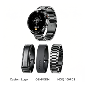 <span class=keywords><strong>Smartwatch</strong></span> Unisex Android C4 <span class=keywords><strong>PRO</strong></span> con Display IPS, Cinturini in Silicone e Lega, 5-10 Giorni di Autonomia, Impermeabile IP68 - Product Image 1