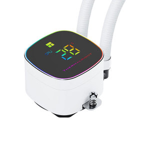 Système de refroidissement par eau numérique <span class=keywords><strong>HORIZON</strong></span> 240 DIGITAL ARGB NOIR Blanc avec roulements à fluide en cuivre et aluminium pour boîtier d'ordinateur - Product Image 2