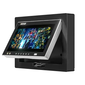 Wifi Bluetooth Android Auto TV Kopfstütze Kapazitiver Touchscreen LCD-Monitor Auto Monitor Rücksitz Unterhaltung DC 8V-40V