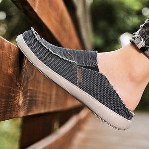 Mens trượt trên giày, vải giày đế với vòm hỗ trợ, chỉnh hình giản dị Sneakers, trong nhà và ngoài trời đi bộ dép giày - Product Image 3