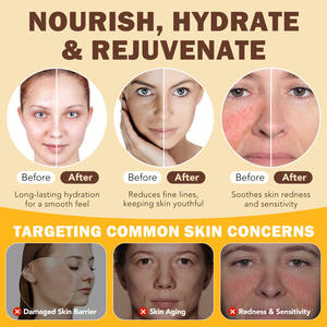 Marque privée Lotion pour le visage et le corps pour le visage baume de suif fouetté OEM cosmétique produit de soin de la peau baume au miel de suif de boeuf biologique - Product Image 6