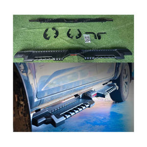 Marchepieds latéraux en acier pour Isuzu Dmax 2012-2019 2020 2021 2022 2023 2024 Pick-up 4x4 - Accessoires - Product Image 3