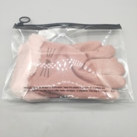 Tas Ritsleting Kemasan PVC Logo Kustom Tas Kantong Kosmetik PVC Bening Transparan untuk Riasan Perhiasan Tas Ritsleting