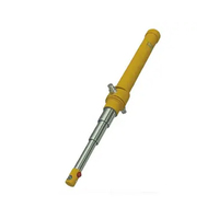 Vérin hydraulique télescopique standard pour essieu avant, capacité de charge de 7/12 tonnes, pour remorque basculante en Amérique