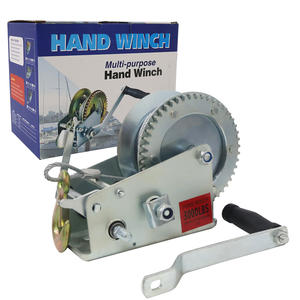 Verricello Manuale a Cavo da 1200 libbre, Verricello a Mano con Fune Metallica per Traino, Ideale per Imbarcazioni - Offerta Speciale - Product Image 3