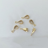 Fermoirs de locket petits en or rempli 14 carats sans ternissement pour collier, bracelet, fabrication de bijoux, accessoires