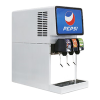 Machine à soda multi-saveurs 3 4 5 6 voies, distributeur de boissons post-mix pour l'hôtellerie, la restauration et la location événementielle