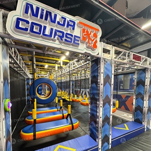 Équipement personnalisé pour parcs d'aventure, équipement de <span class=keywords><strong>trampoline</strong></span> intérieur, parcours ninja, obstacles, tyrolienne, aire de jeux - Product Image 5