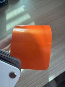 Pellicola <span class=keywords><strong>per</strong></span> Wrapping <span class=keywords><strong>Auto</strong></span> PET Arancione Brillante di Alta Qualità 1,52*17m <span class=keywords><strong>per</strong></span> Rotolo con Protezione UV Cambio Colore Anti-Graffio Wrapping <span class=keywords><strong>Auto</strong></span> di Lusso - Product Image 6