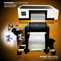 (Promosi Besar) DOM Printer Dtf Film L1800 Harga Termurah 32Cm Baru untuk Mesin Cetak Kaus Transfer Panas