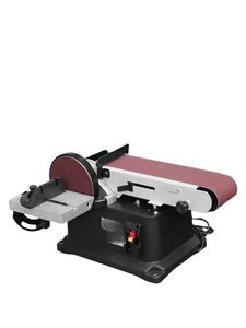 Máquina pulidora de disco portátil con banda para lijado y desbaste de madera con componente de motor central - Product Image 3