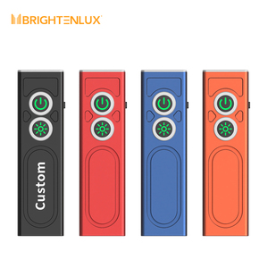 Nhà Máy Bán buôn không thấm nước đa chức năng 4 trong 1 kim loại có thể sạc lại chiến thuật mỏng EDC phẳng Đèn pin Torch Với vành đai Clip - Product Image 1