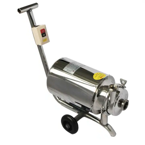 Moteur antidéflagrant ABB en acier inoxydable <span class=keywords><strong>de</strong></span> qualité alimentaire SS304 pompe centrifuge à transfert <span class=keywords><strong>de</strong></span> liquide pompe à lait Tri Clamp - Product Image 4