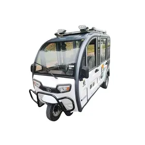 The New Listing Closed 3 Seater Electric Tricycle