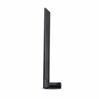 Antenne de routeur passerelle en caoutchouc, type « Rubber Duck », à visser, réglable, pliable, à angle droit, 2.4G/5G 5dBi pour terminal réseau mâle