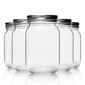 Tùy Chỉnh Thiết Kế Vòng Glass Canning Dưa Chua Mứt <span class=keywords><strong>Jar</strong></span> 12Oz 16Oz Thủy Tinh <span class=keywords><strong>Mason</strong></span> <span class=keywords><strong>Jar</strong></span> - Product Image 3