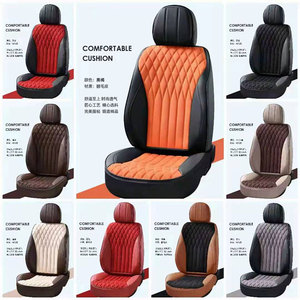 Fundas de Asiento de Coche Deportivas de Cuero Nappa de Lujo, Universales para Toyota <span class=keywords><strong>Corolla</strong></span> y Rav4, 5 Plazas, Accesorio con Modelos K5 y K - Product Image 2