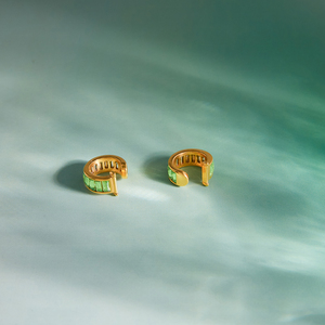 Orecchino a clip J&D Classic con strass, minimalista, senza piercing, per uso quotidiano - Product Image 4