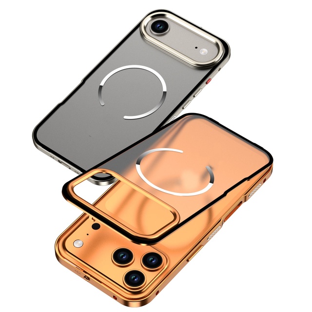 Laudtec High Quality Aluminum Metal Frame Protective Phone Case Hot Selling Accessories for iPhone 17Pro Max Mobile phone cover