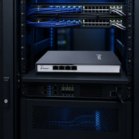 Gateway VoIP Yeastar TA400 con 4 Porte FXS, Processore TI ad Alte Prestazioni, Chiamate Simultanee Complete, Stabilità di Livello Carrier, per Uso Ufficio