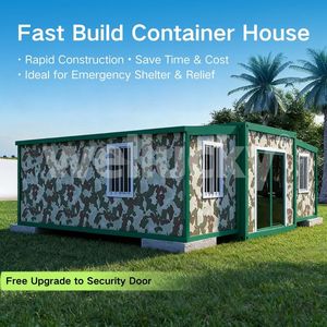 Maison préfabriquée modulaire en conteneur, solution <span class=keywords><strong>d</strong></span>'hébergement temporaire <span class=keywords><strong>d</strong></span>'urgence pour les secours en cas de guerre et la reconstruction - Product Image 3