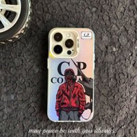 Coque de téléphone antichoc en silicone IMD laser OEM CP Company, motif dessin animé, vente en gros pour iPhone 14 15 16 17 18 Pro Max