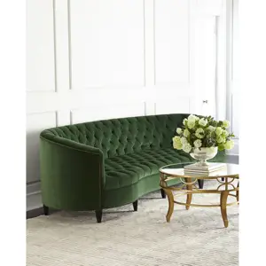 Eastman Tufted velvet Sofa tufted loveseat