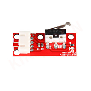 Interruptor de límite mecánico KINGROON para impresora 3D, RAMPS 1.4 SPST 24V 1A con cable, tipo engranaje - Product Image 2