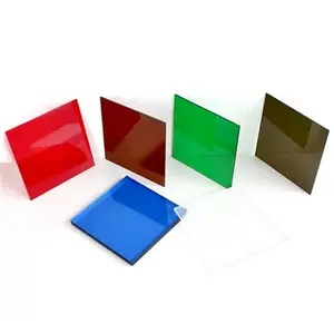 स्पष्ट और रंगीन 3mm 4mm मोटाई पीसी स्क्रैच कठोर शीट चीन कारखाने ठोस polycarbonate शीट