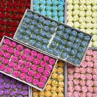 Buket Bunga Sabun Qibai Sabun Ciuman Peri Teh Mawar Buatan Tangan Bunga Sabun Buatan Tangan Hari Valentine Grosir Bunga Sabun