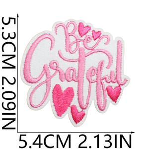 गर्म बिक्री के अच्छे शब्द प्रेरणादायक उद्धरण लड़की कढ़ाई विचार पैच ट्रक के लिए पैच पर ट्राकर टोपी कढ़ाई वाला लोहा - Product Image 4