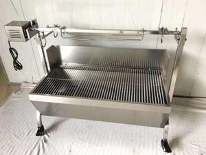 Máquina eléctrica para barbacoa, <span class=keywords><strong>parrilla</strong></span> para barbacoa, cordero entero asado o cochinillo asado para carnaval, Camping y fiesta, acero inoxidable - Product Image 3