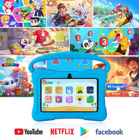 Tablette éducative pour enfants K7 Pro B personnalisée OEM, Wifi, processeur quadricœur, carte SIM, Android, 4 Go de RAM + 32 Go de ROM