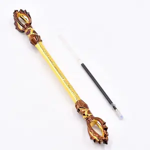 New Design Son-Goku Gel Pen Metal Zinc Alloy Ballpoint Pen Sword Pen from China Manufacturing Practical Stationery