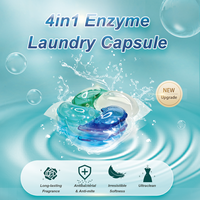 Vente en gros d'usine, capsules de lessive en vrac, 8X nettoyage et capsules de lessive hautement concentrées pour une variété de types de taches