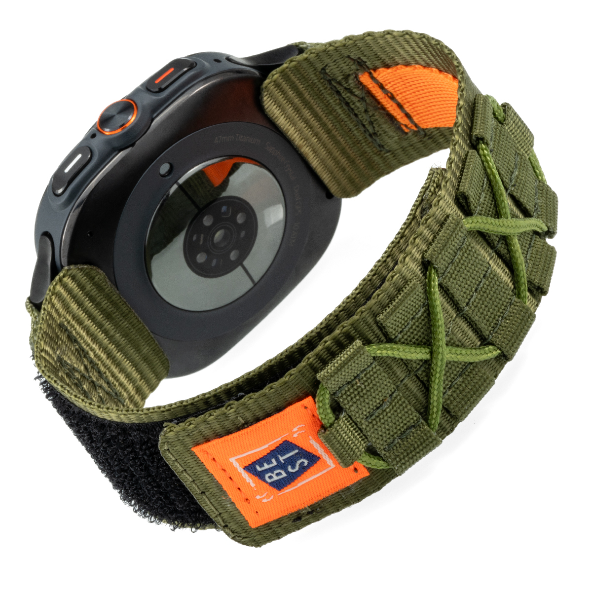Green with black connector