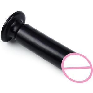 Plug Anal de Gran Tamaño con Forma de Misil, Sin Núcleo, con Ventosa, para Masturbación Femenina, Color Negro, Bomba Atómica - Product Image 5