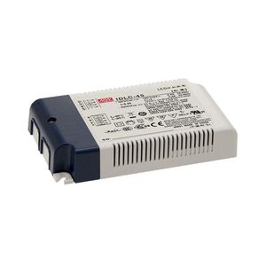 Controlador LED Mean Well IDLC-45A-700, 45W 700mA, Corriente Constante, Regulable, Canal Único, Entrada 100-240V - Product Image 1