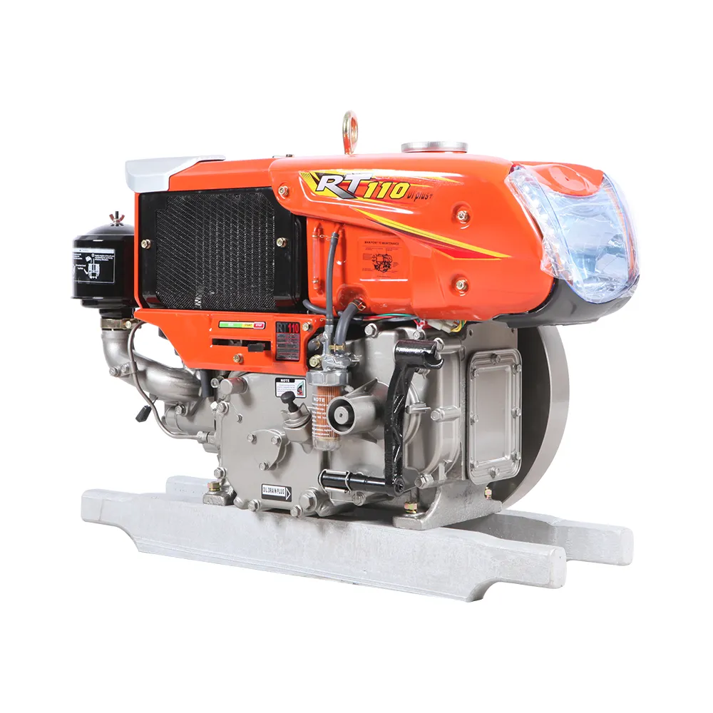 10HP 598cc Small Power Water Cooled Diesel Engine 10 HP 598 Cc Diesel Motor