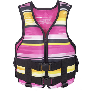 Gilet <span class=keywords><strong>de</strong></span> <span class=keywords><strong>sauvetage</strong></span> pour <span class=keywords><strong>femme</strong></span> 8 ans rose/bleu matériau Duprene dispositif <span class=keywords><strong>de</strong></span> sécurité pour sports nautiques pour support <span class=keywords><strong>de</strong></span> piscine planche à pagaie - Product Image 1