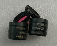 Factory Custom Optical Glass Infrared Filter 635nm Narrow Bandpass Filter Visual Imaging Filter