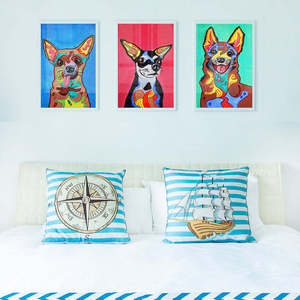 <strong>Nursery</strong> Kids Room Decoration Painting Pop Animals HD Picture <strong>Wall</strong> Art Canvas <strong>Prints</strong> - Product Image 2