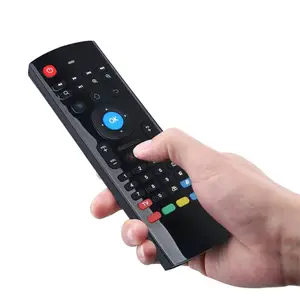 Conjunto de caixa de tv smart android, múltiplos projetores com controle remoto, controle por voz, vara de tv, controle remoto